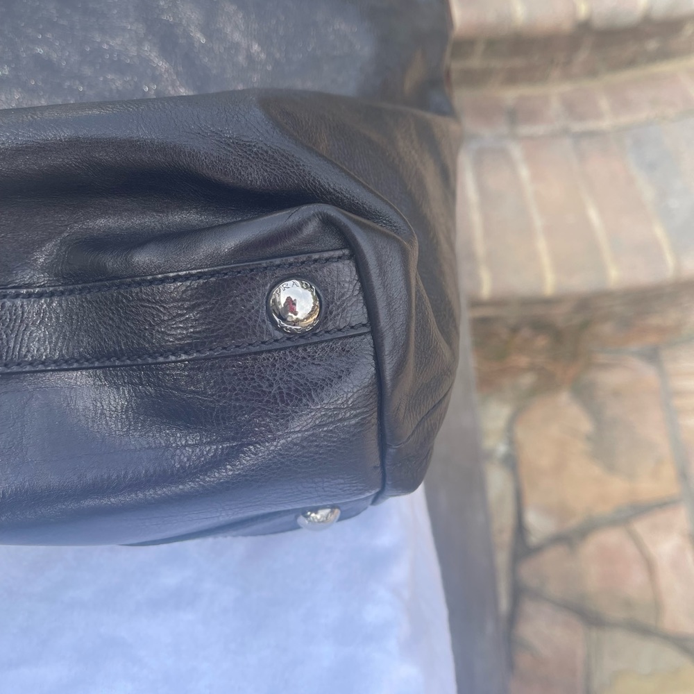 Vintage Prada Glacé Folding tote - Picture 10 of 16